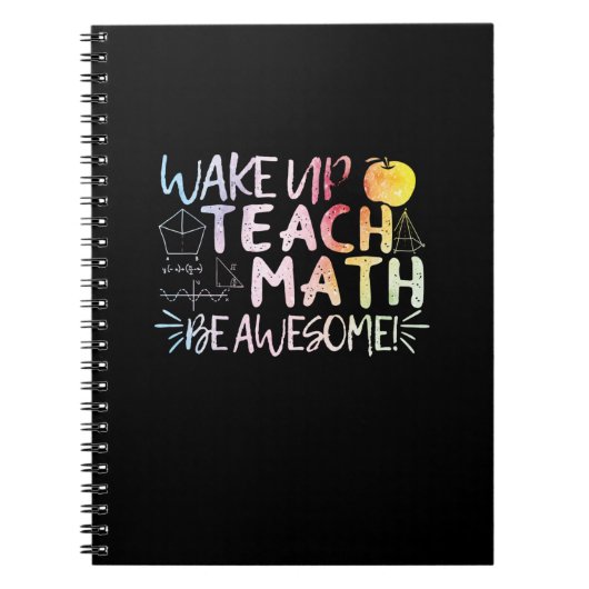 数学教師の日 - すばらしい ノートブック (正面)