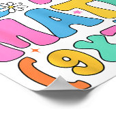 数学教師67のミーム面白い数学ブルッやってみて ポスター (角)