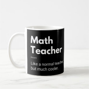 数学教師 おもしろい 数学の定義 コーヒーマグカップ