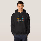 数学教師Tシャツ 数学好きなオタク ギーク パーカ (正面フル)