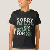 数学教師Tシャツ - 新学期 Tシャツ (正面)