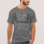 数学教授 Tシャツ (正面)