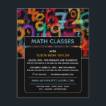 数学数デザイン、数学クラス広告ズ チラシ<br><div class="desc">Mathmatic Numberデザイン、Math Classes広告のFlyers By The Business Card Store.</div>