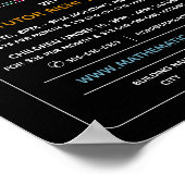 数学数デザイン、数学クラス広告ズ ポスター (角)