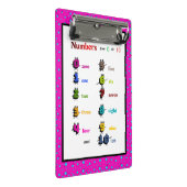 数学数子供へ ミニクリップボード (アングル)