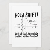 数学数学 招待状 (正面/裏面)