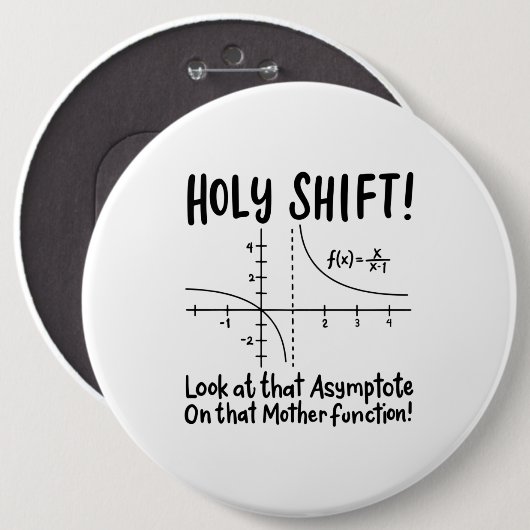 数学数学 缶バッジ (正面&裏面)