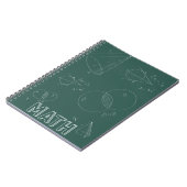 数学新学期デザイン ノートブック (左側)