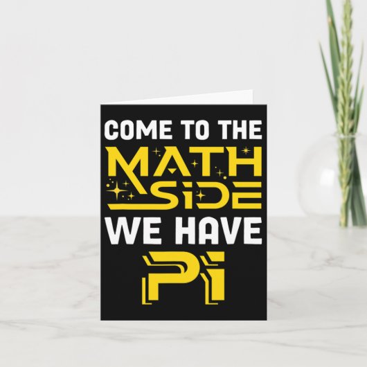 数学来の面にはPi Mathematics Scienがある カード (正面)