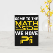 数学来の面にはPi Mathematics Scienがある カード (黄色い花)