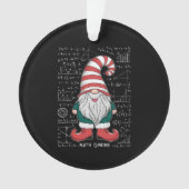 数学格言ファミリーマッチンググループクリスマスパーティー オーナメント (正面)