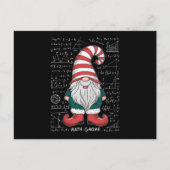 数学格言ファミリーマッチンググループクリスマスパーティー シーズンポストカード (正面)