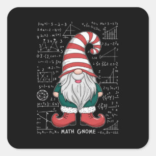 数学格言ファミリーマッチンググループクリスマスパーティー スクエアシール