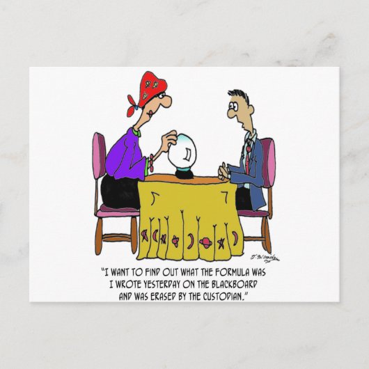 数学漫画6487 ポストカード (正面)