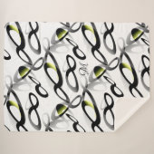 数学的インフィニティシンボルの登録抽象芸術 シェルパブランケット (正面(横))