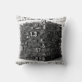 数学的抽象芸術 クッション (正面)