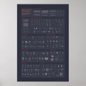 数学的楽器 – 暗 ポスター (正面)