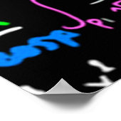 数学線形数学の教育圏 ポスター (角)