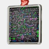 数学線形数学の教育圏 メタルオーナメント (左)