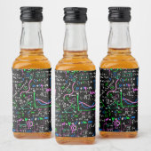 数学線形数学の教育圏 リキュールボトルラベル (ボトル)