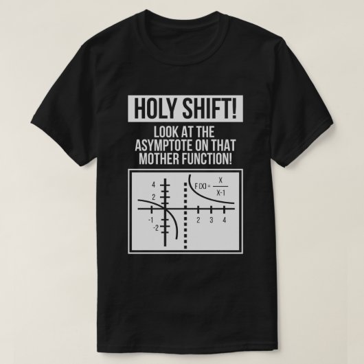 数学者のためのおもしろいなノベルティのギフト Tシャツ (デザイン正面)