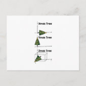 数学者のクリスマスプレゼント ポストカード (正面)