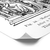 数学者の修道士：教え1つの地球 ポスター (角)