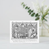 数学者の修道士：教え1つの地球 ポストカード (スタンド正面)