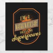 数学者 ワインラベル (シングルラベル)