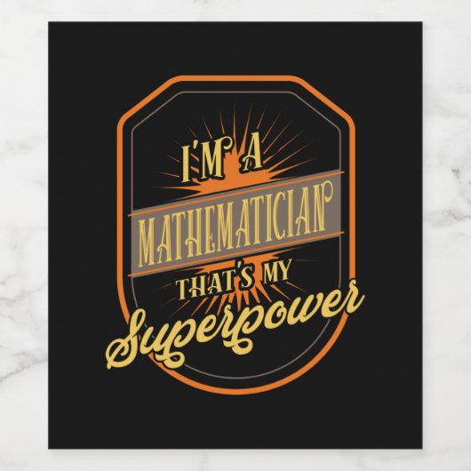 数学者 ワインラベル (シングルラベル)