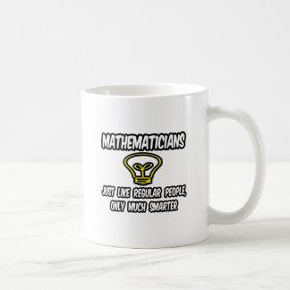 数学者…一般人頭が切れるのみ コーヒーマグカップ