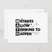 数学者 |学生の数学数学ギフト ポストカード (正面/裏面)