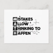 数学者 |学生の数学数学ギフト ポストカード (正面)