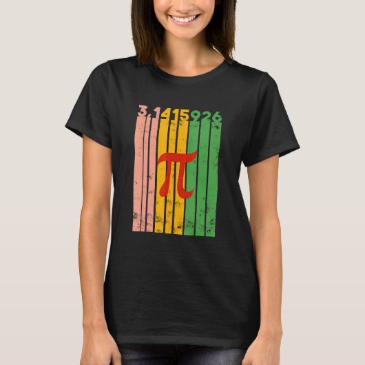 数学者 数学教師が言っています なんてね Tシャツ (正面)