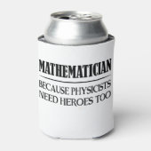 数学者 – 物理学者も英雄を必要とするので 缶クーラー (缶正面)