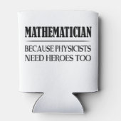数学者 – 物理学者も英雄を必要とするので 缶クーラー (裏面)