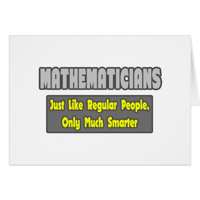 数学者…頭が切れる. (正面横)