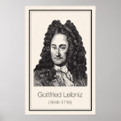 数学者 – Leibniz ポスター (正面)