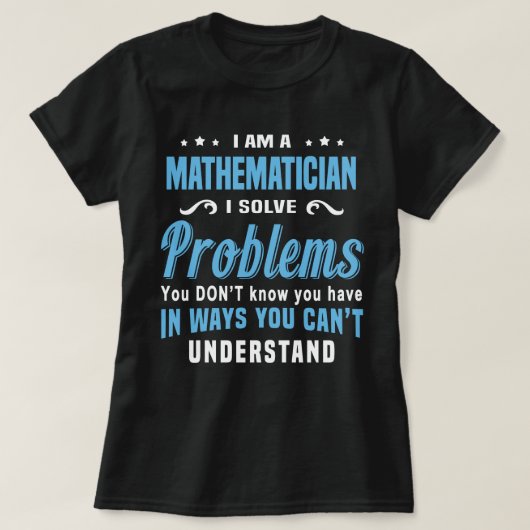 数学者 Tシャツ (デザイン正面)