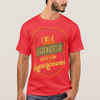 数学者 Tシャツ