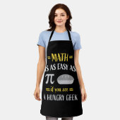 数学者Math先生学生教授 エプロン (着用した状態)