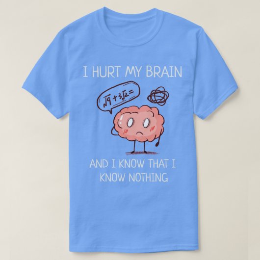 数学親愛が成長して自分の問題を解く Tシャツ (デザイン正面)