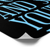 数学親愛が成長して自分の問題を解決する ポスター (角)