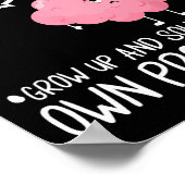 数学親愛が成長して自分の問題を解決する ポスター (角)