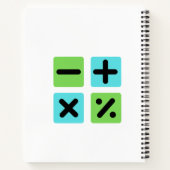 数学記号 ノートブック (裏面)