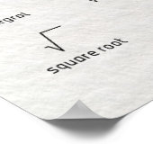 数学記号 ポスター (角)