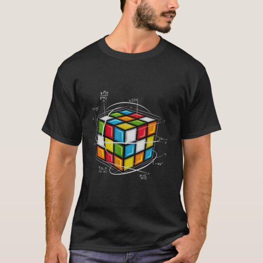 数学記号Math Lover Math先生卒業Stu Tシャツ (正面)