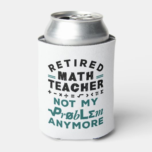 数学退職した先生私の問題はこれ以上 缶クーラー (缶正面)