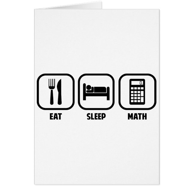 、数学食べて下さい、眠らせて下さい (正面)