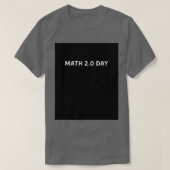 数学20日 Tシャツ (デザイン正面)